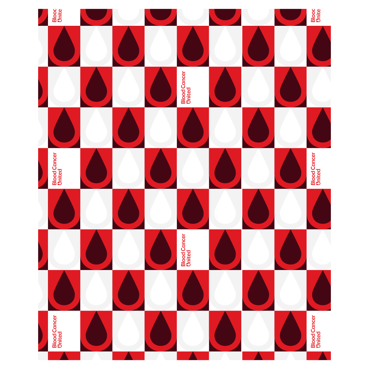 Blood Cancer United Plush Throw