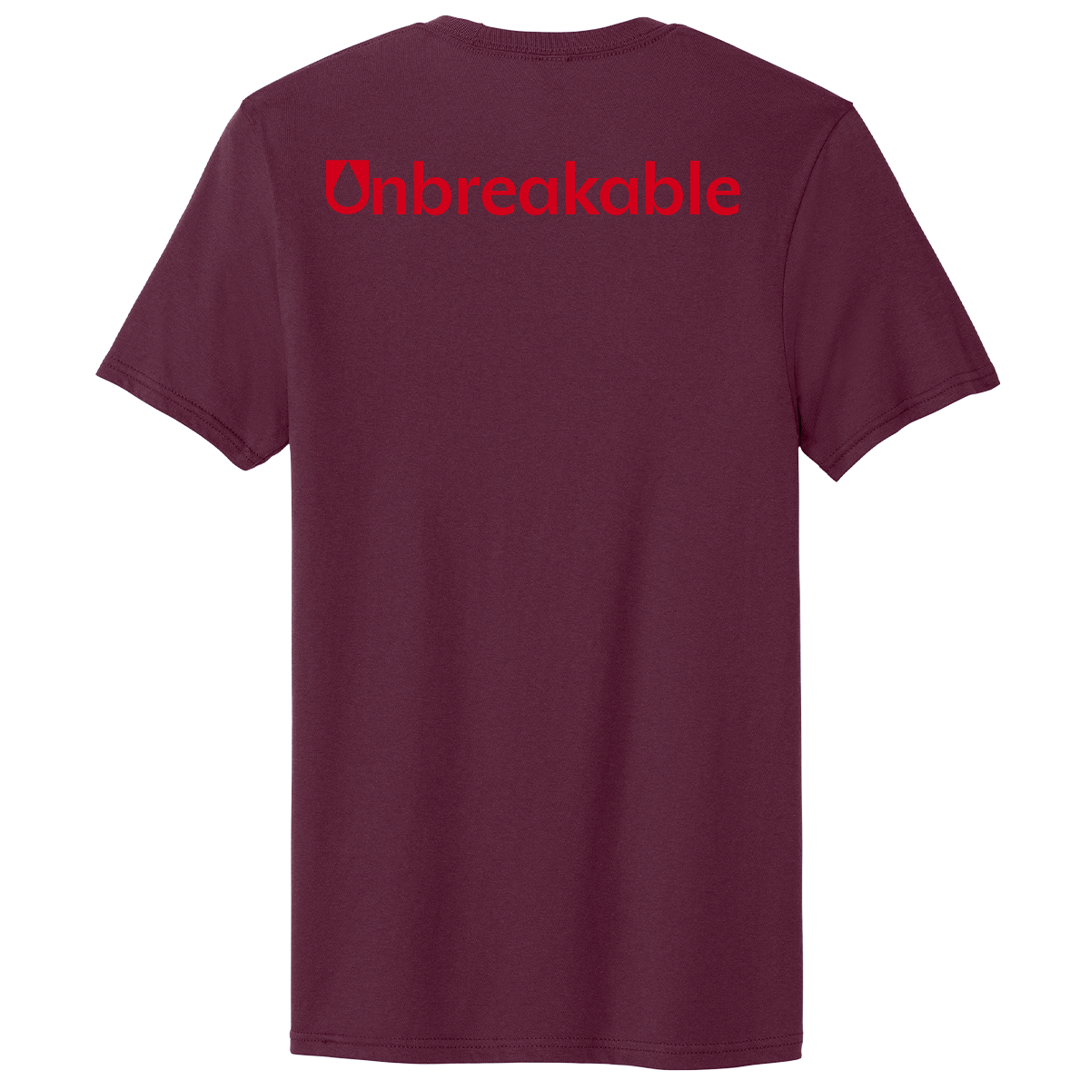UNBREAKABLE Graphic Tee - Maroon