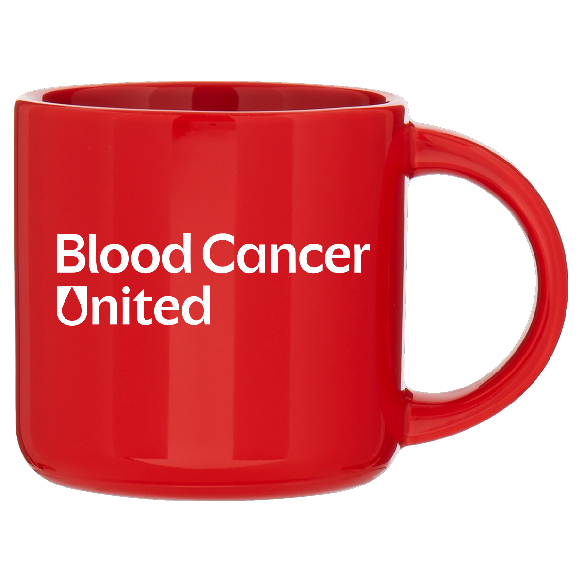 Blood Cancer United 14oz Minolo Red Mug