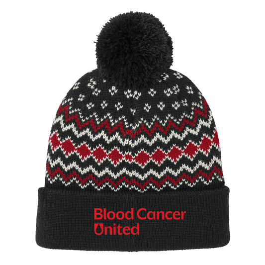 Blood Cancer United PA Alpine Pom Beanie - Made to Order