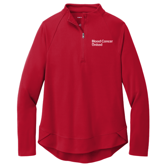Blood Cancer United Women PA Cypress 1/4 Zip - Made to Order