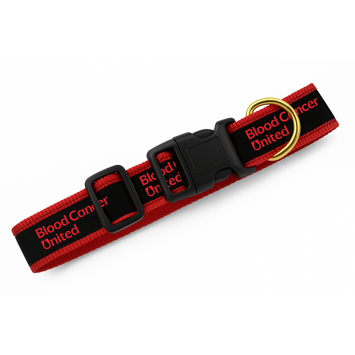 Blood Cancer United Heavy Duty Pet Collar